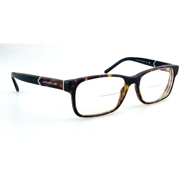 Burberry Eyeglasses Frame Only Tortoise Brown mod. B2150 3002 Italy Rectangle